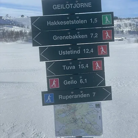 Geilo-kikut, Ski-in, Ski-out With Stunning Trails And Perfect Location Apartamento Geilo