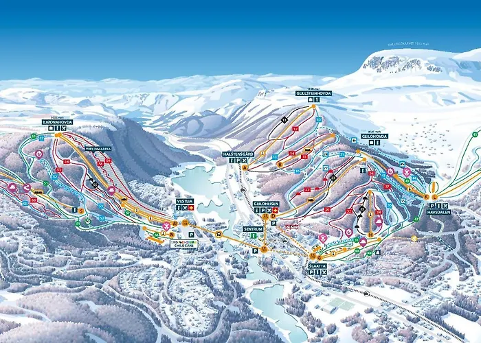 Апартаменты Geilo-kikut, Ski-in, Ski-out With Stunning Trails And Perfect Location