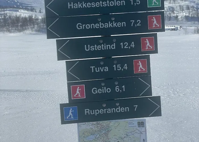Geilo-kikut, Ski-in, Ski-out With Stunning Trails And Perfect Location Апартаменты Гейло