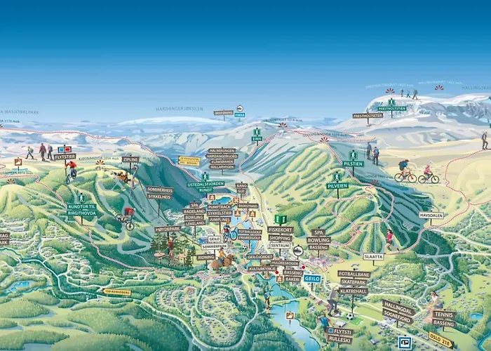 Apartamento Geilo-kikut, Ski-in, Ski-out With Stunning Trails And Perfect Location *